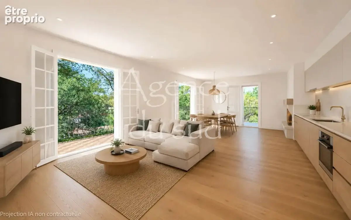 Appartement Belcodene 2 pièce(s) 46.99 m2 - photo 2