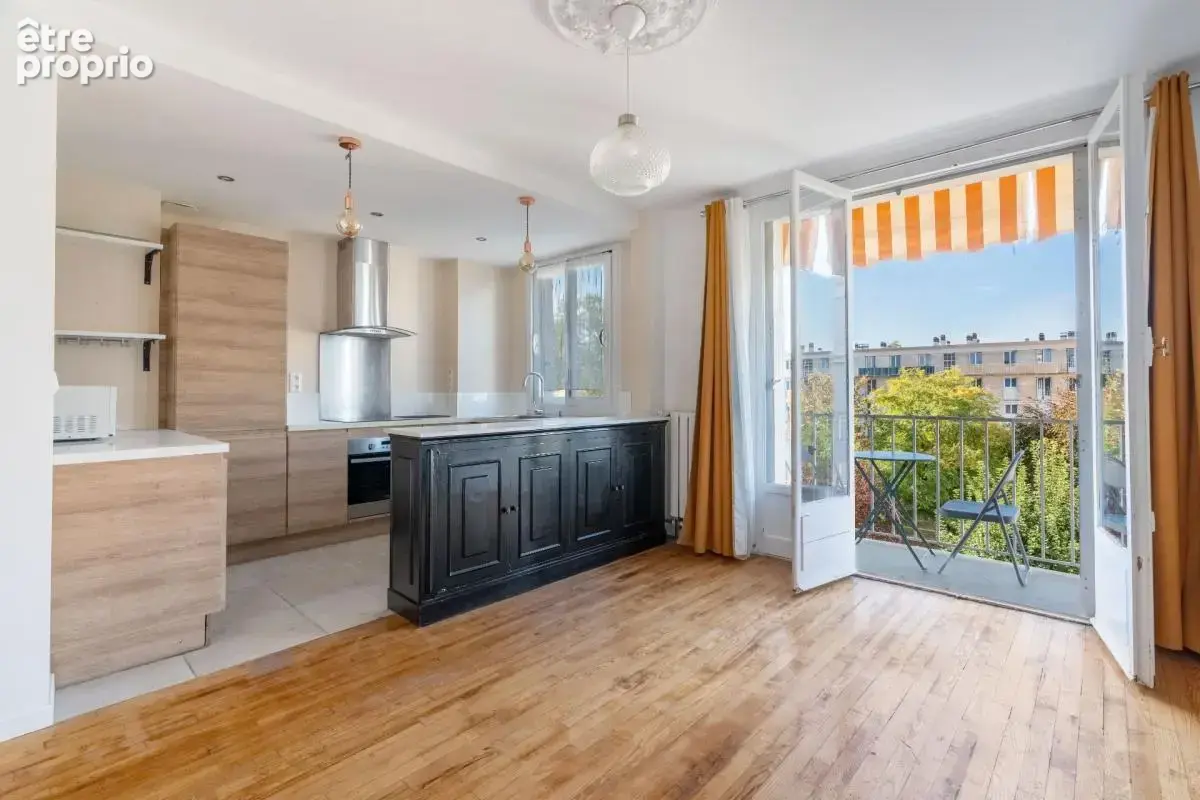 Maisons-alfort (94700) – secteur vert de maison – t3/t4 – 74m2 – très calme et très lumineux – traversant - balcon – cave - photo 4
