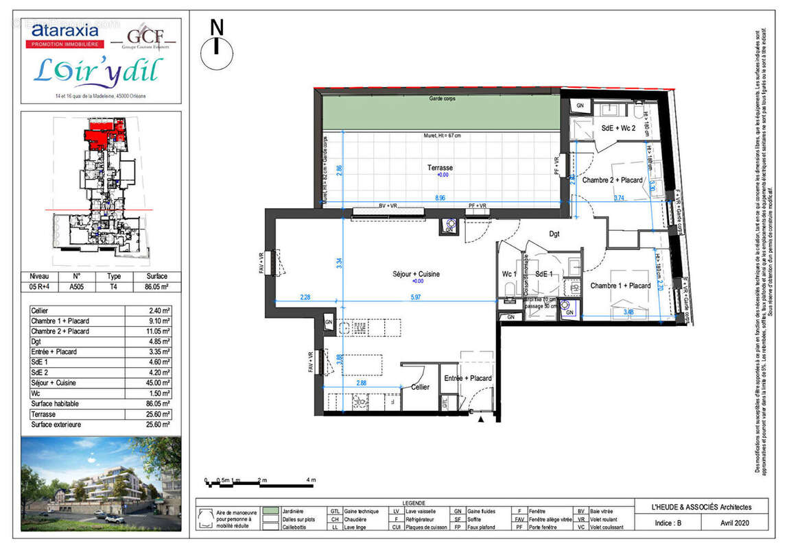 Appartement à ORLEANS