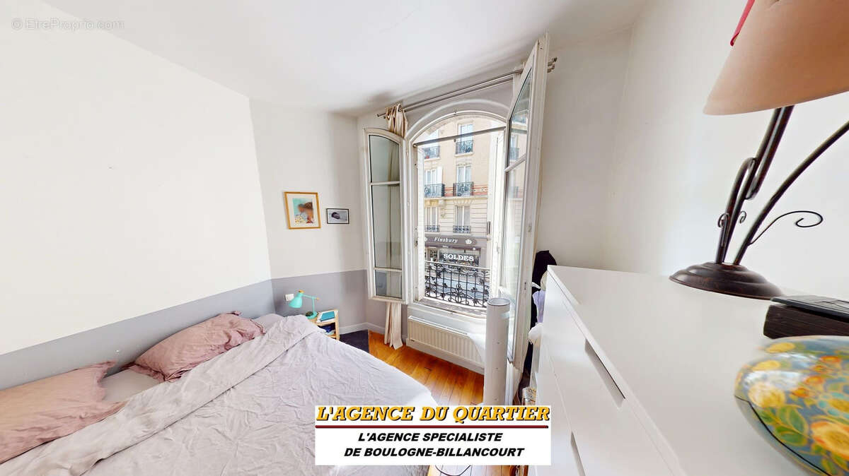 3 pièces rue Gallieni, dans l'hypercentre de Boulogne, cachet de l'ancien. - photo 8