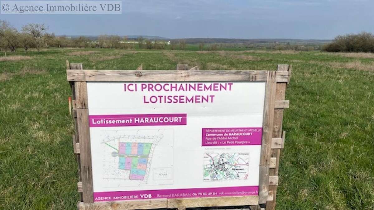 Terrain à HARAUCOURT