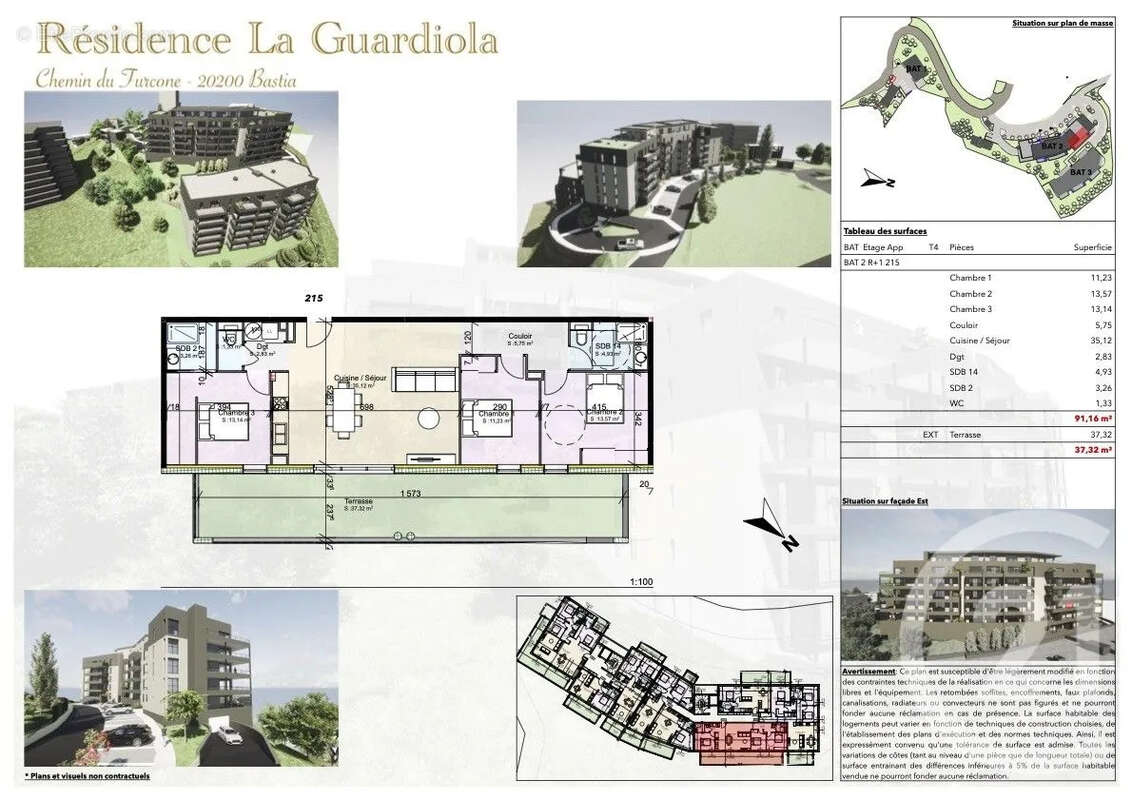 Appartement à SAN-MARTINO-DI-LOTA