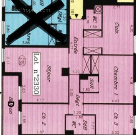 Appartement à MAISONS-LAFFITTE