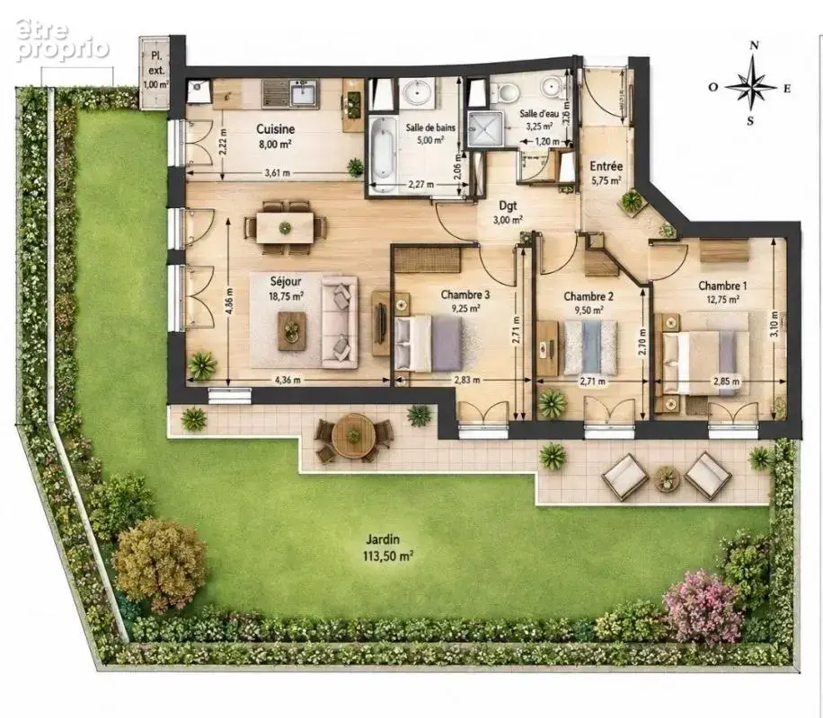 Ecquevilly un appartement familial avec jardin,comme une maison - photo 15