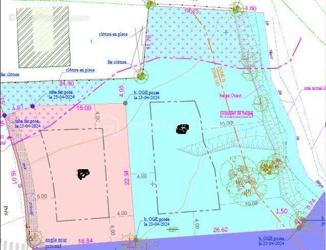 Terrain à AIX-LES-BAINS
