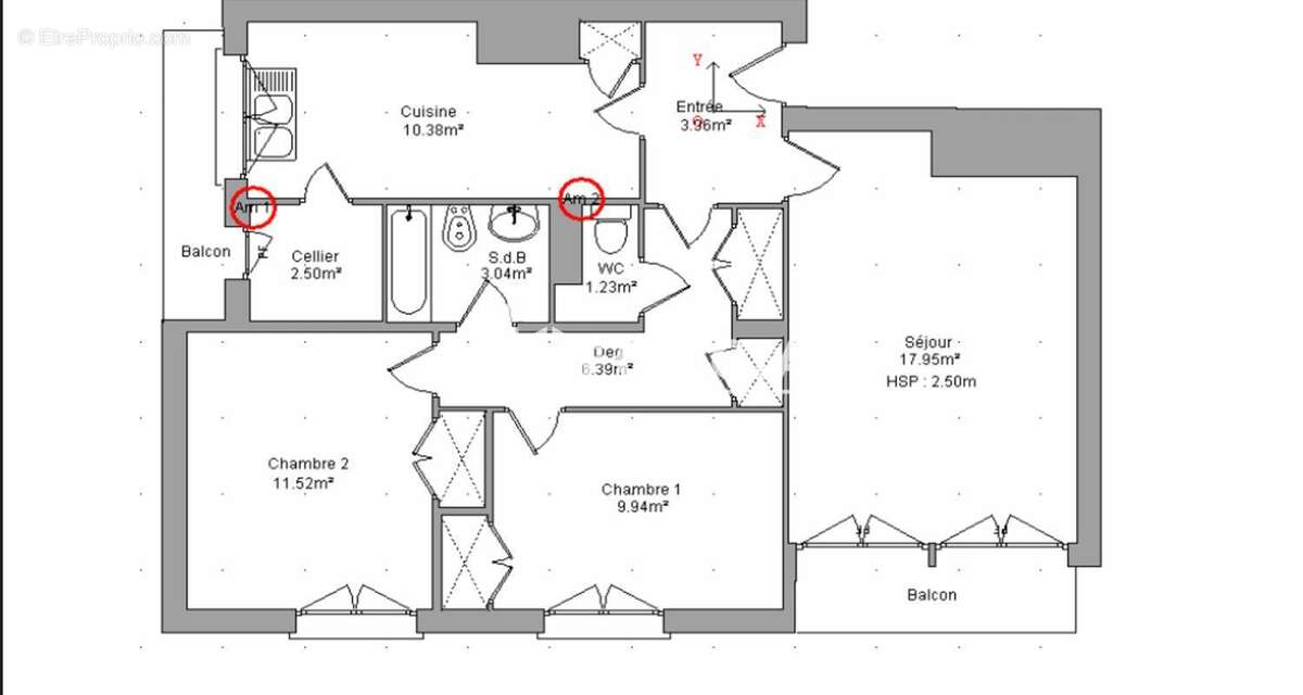 Appartement à TOULOUSE