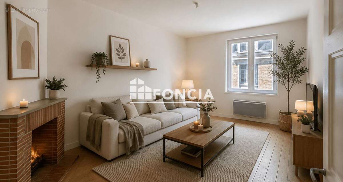 Hyper centre de Lisieux, appartement  avec ascenseur à finir d'aménager - photo 3