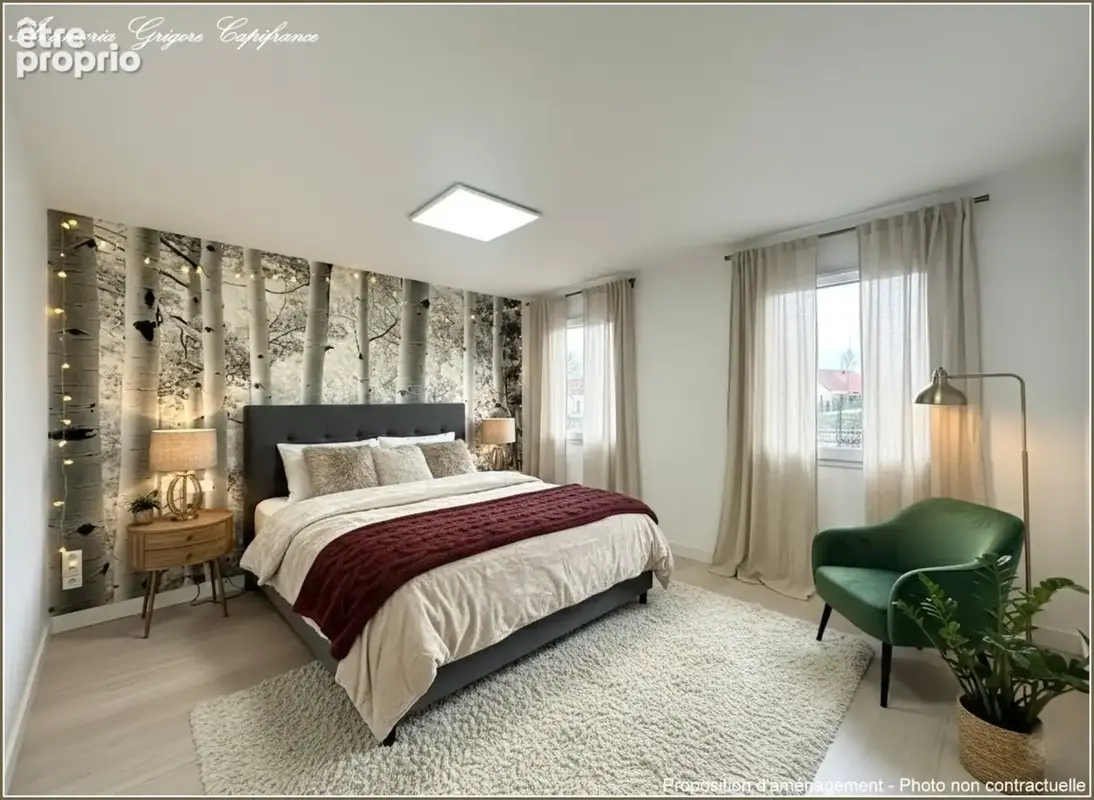 COURVILLE SUR EURE (28190) - Maison de plain pied, bâtie en 2020, d'une de surface -133 m², terrain clos de 671 m² - photo 5