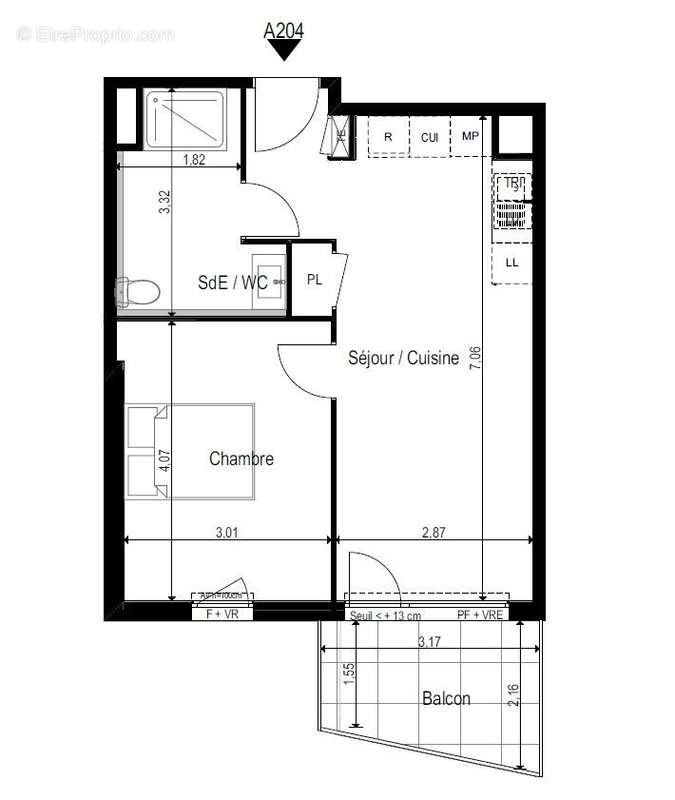 Appartement à MARSEILLAN