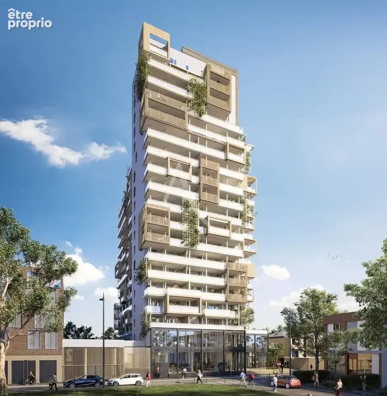 Appartement neuf T2 de 42.10 m² avec balcon - Vigneux sur Seine - photo 1