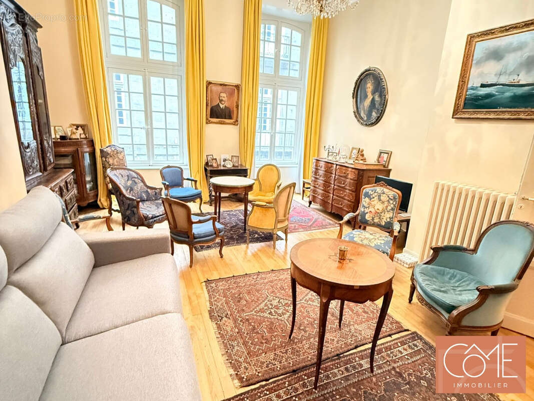 A vendre appartement t3 - 99m² - cave en sous-sol - coeur intramuros - 35400 saint malo - photo 2