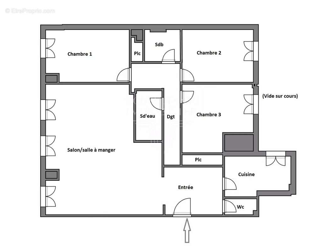 Appartement à PARIS-16E
