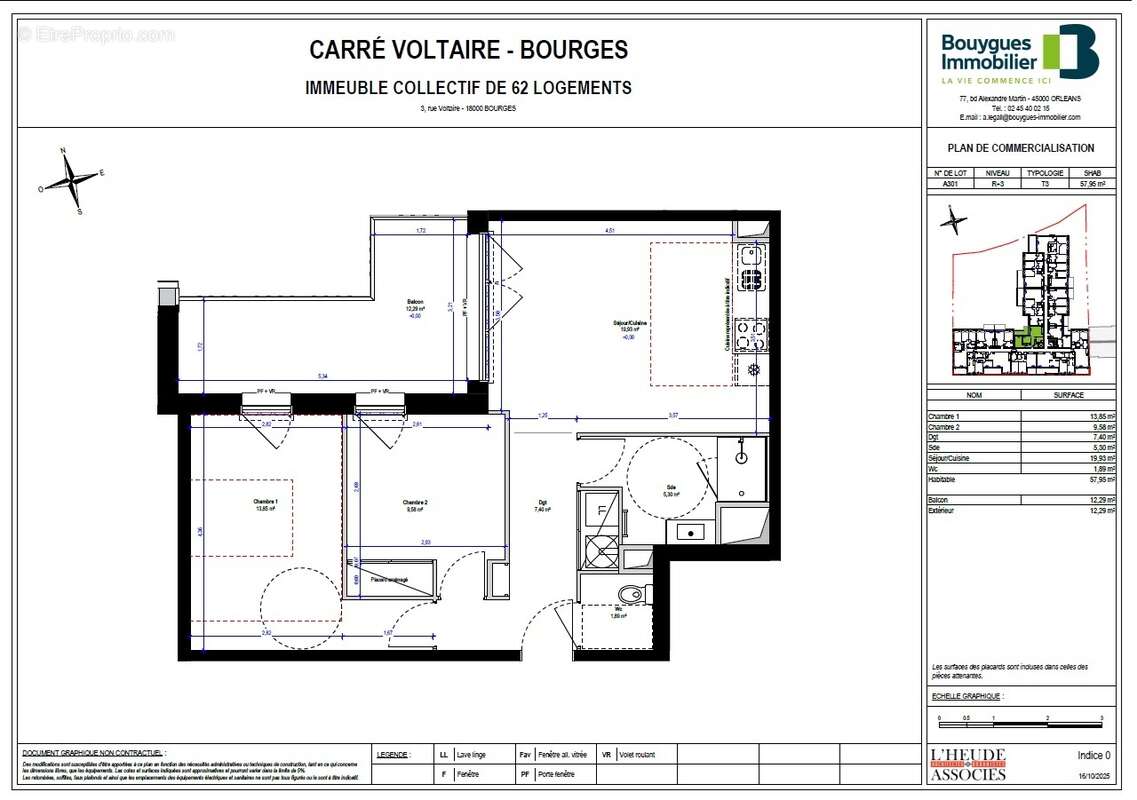 Appartement à BOURGES
