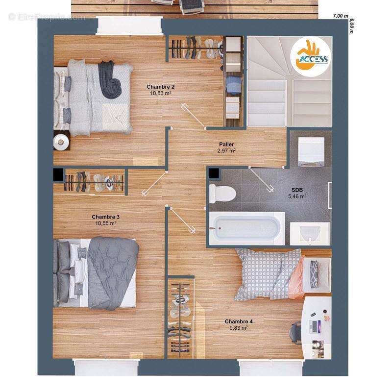 Maison à LA CROIX-EN-TOURAINE