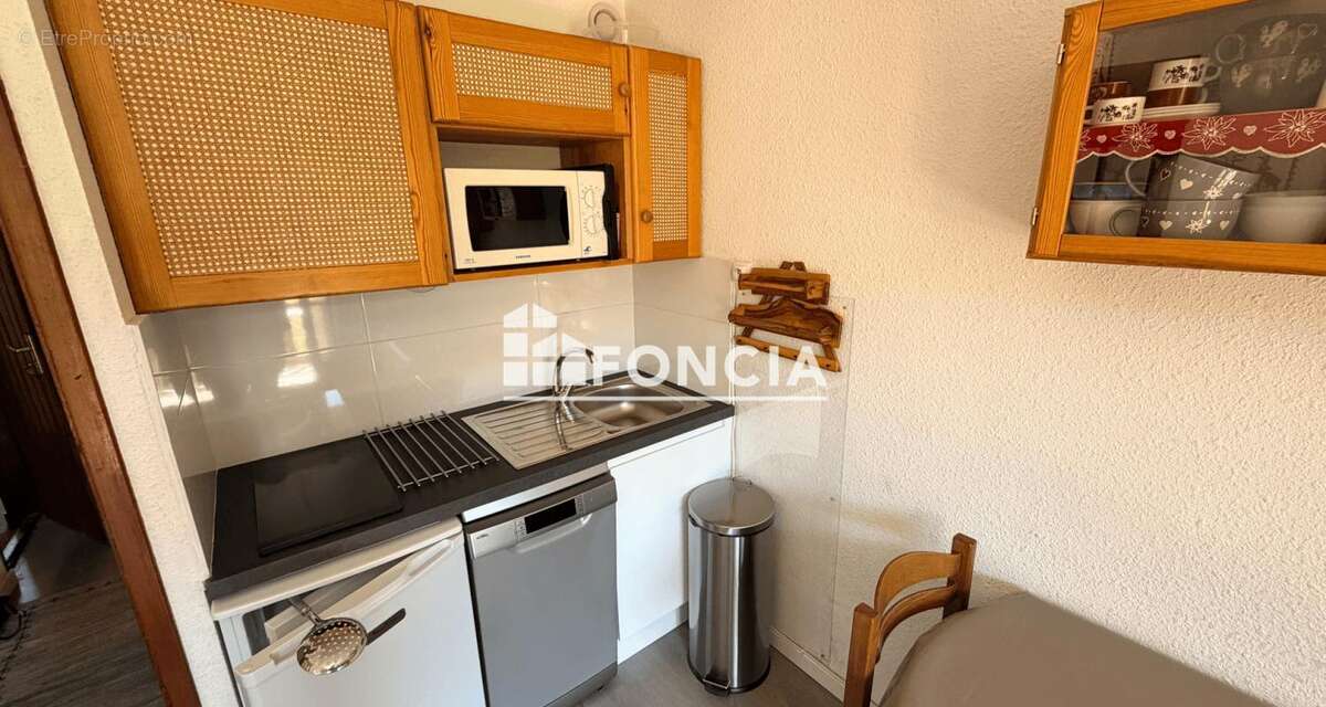 Front de neige - t2 4 couchages avec terrasse et casier - photo 3