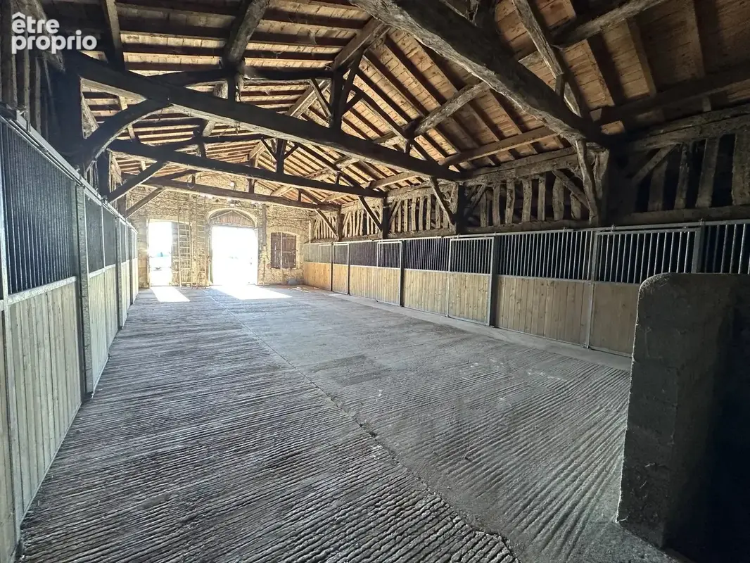 Superbe propriété équestre avec Maison de Maître, deux annexes, trois écuries, au milieu de 25ha de terres, entre Bordeaux et Be - photo 6