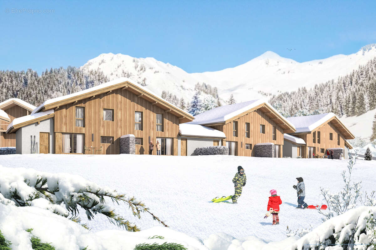 Chalet neuf au calme avec vue dégagée, coteau Sud Samoëns - LES BALCONS DU VILLARD - photo 5