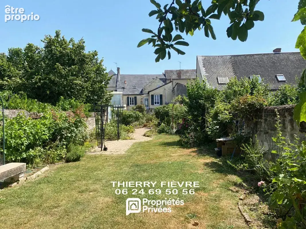 A vendre - coeur de village chouzé sur loire maison 6 pièces 130 m2  terrasse  jardin cave - photo 13