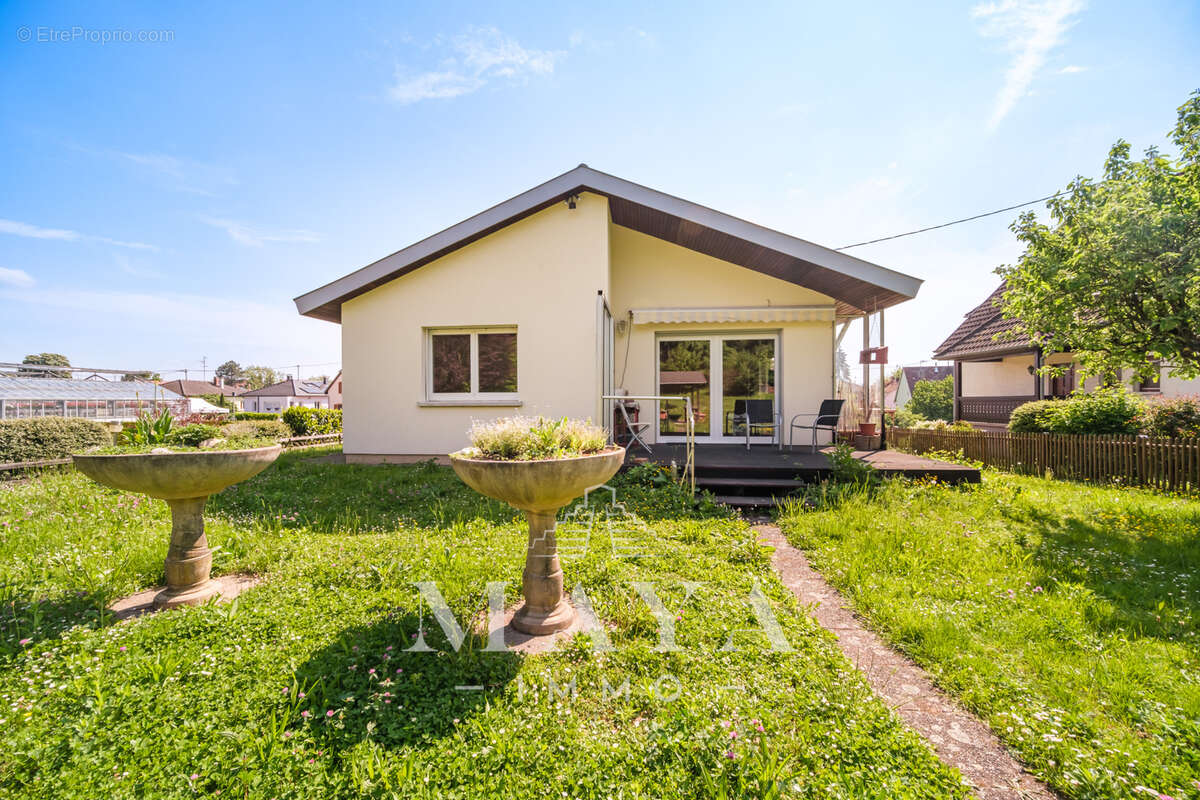 HABSHEIM - maison de plain-pied de 101m2 sur 12.39 ares - photo 2