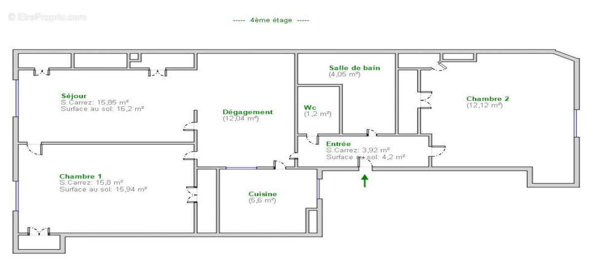 Appartement à LYON-6E