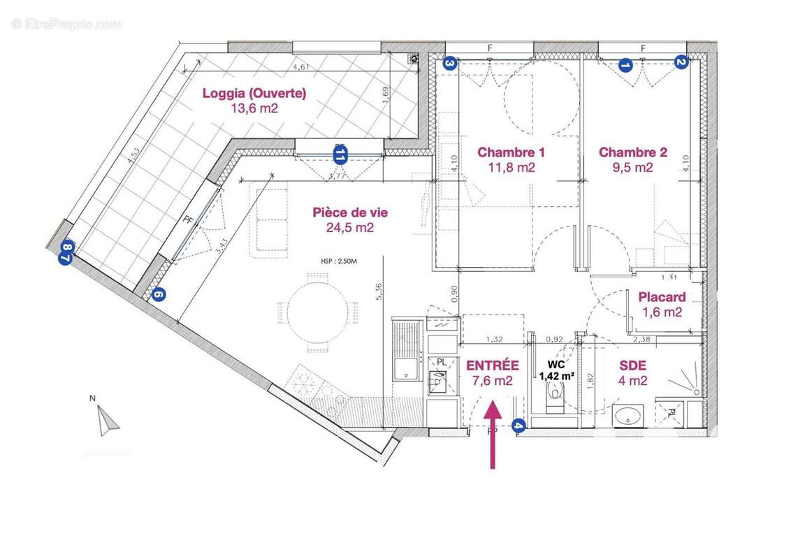 Photo 8 - Appartement à NANTES