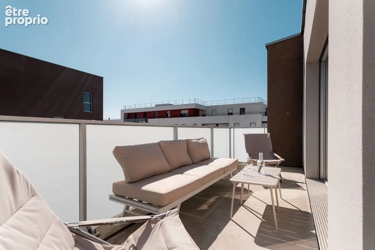 Le havre saint-nicolas - t3 récent avec terrasse plein sud, parking et future ligne de tramway - photo 9