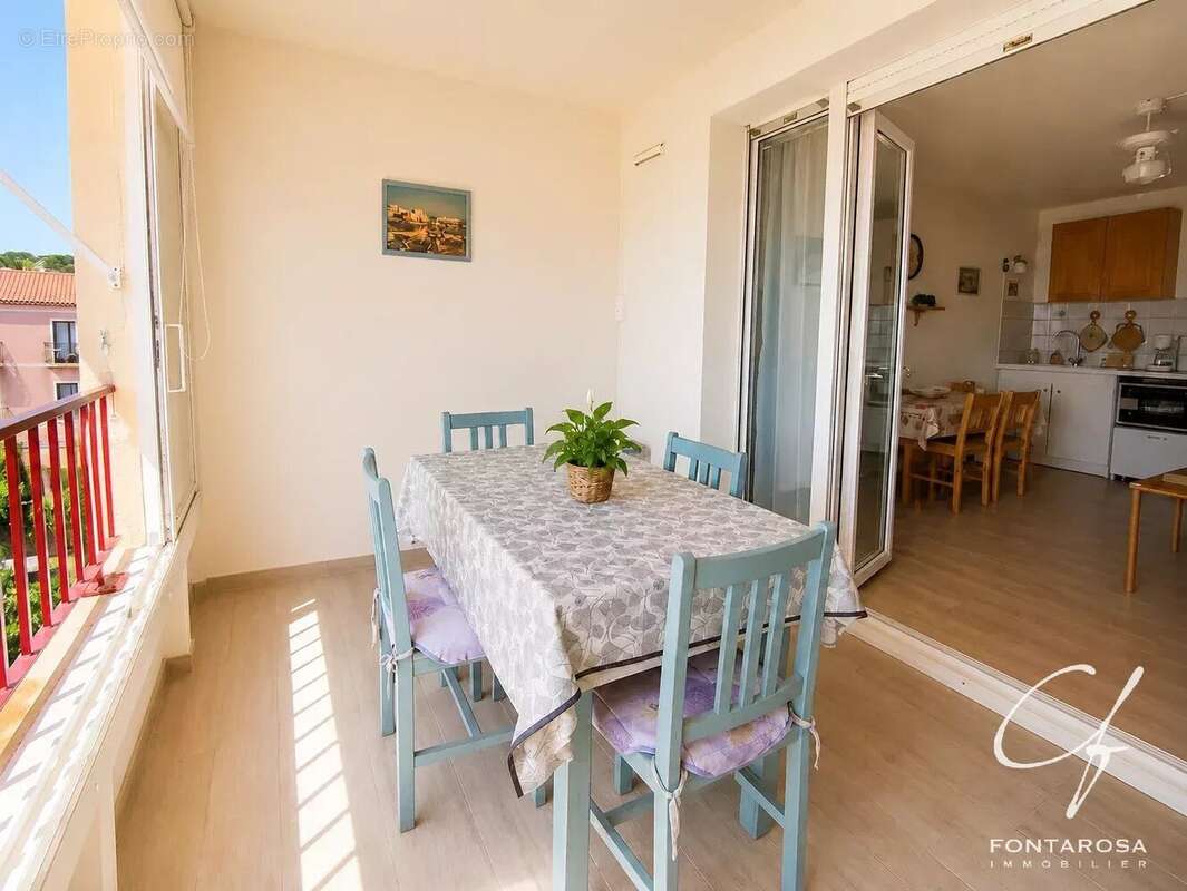 Studio avec véranda – Vue mer exceptionnelle – Accès privé à la plage – Saint-Aygulf - photo 3