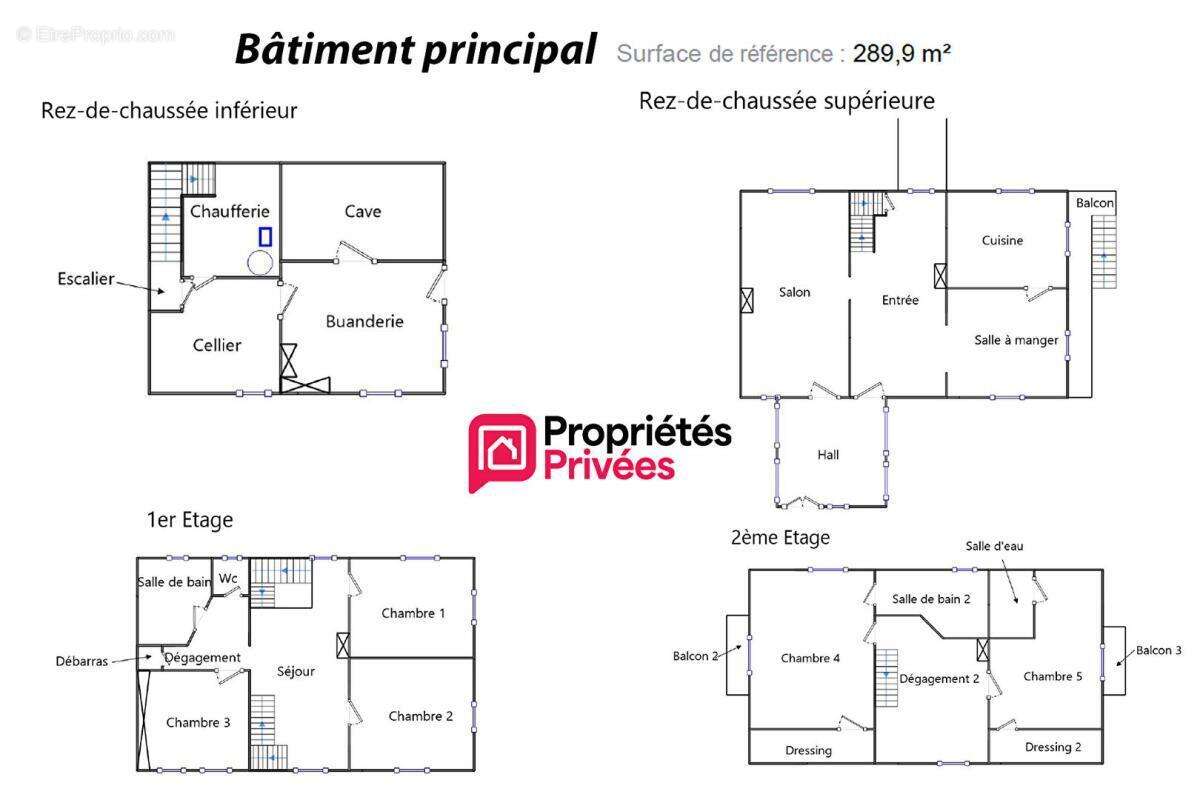 Domaine de 2 hectares à Lully avec habitations et ruines du château de la Rochette - photo 16