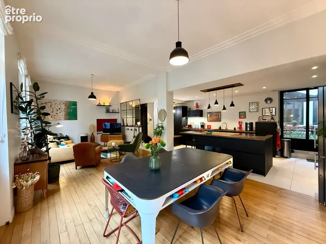 Amiens - centre-ville - appartement familiale - 150m2 - 3 chambres - 1 bureau - terasse- cave - photo 3