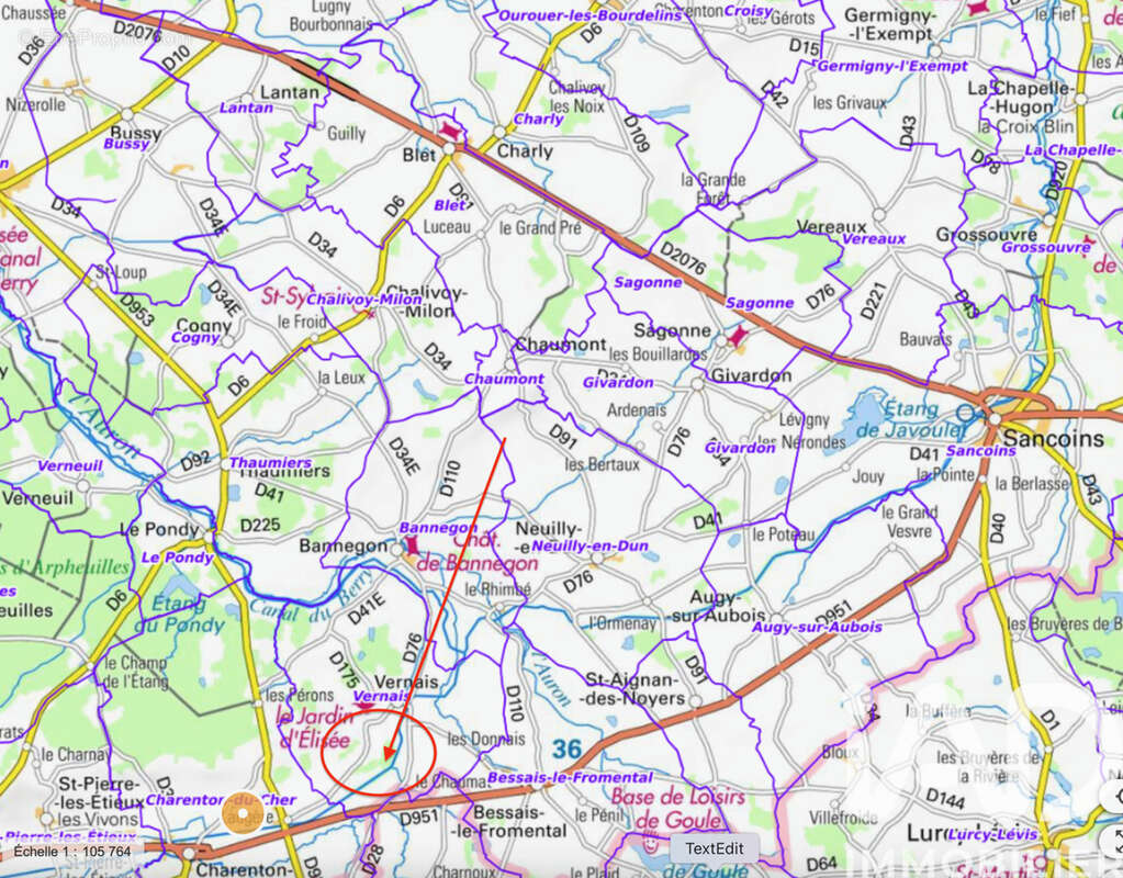 Photo 3 - Terrain à CHARENTON-DU-CHER