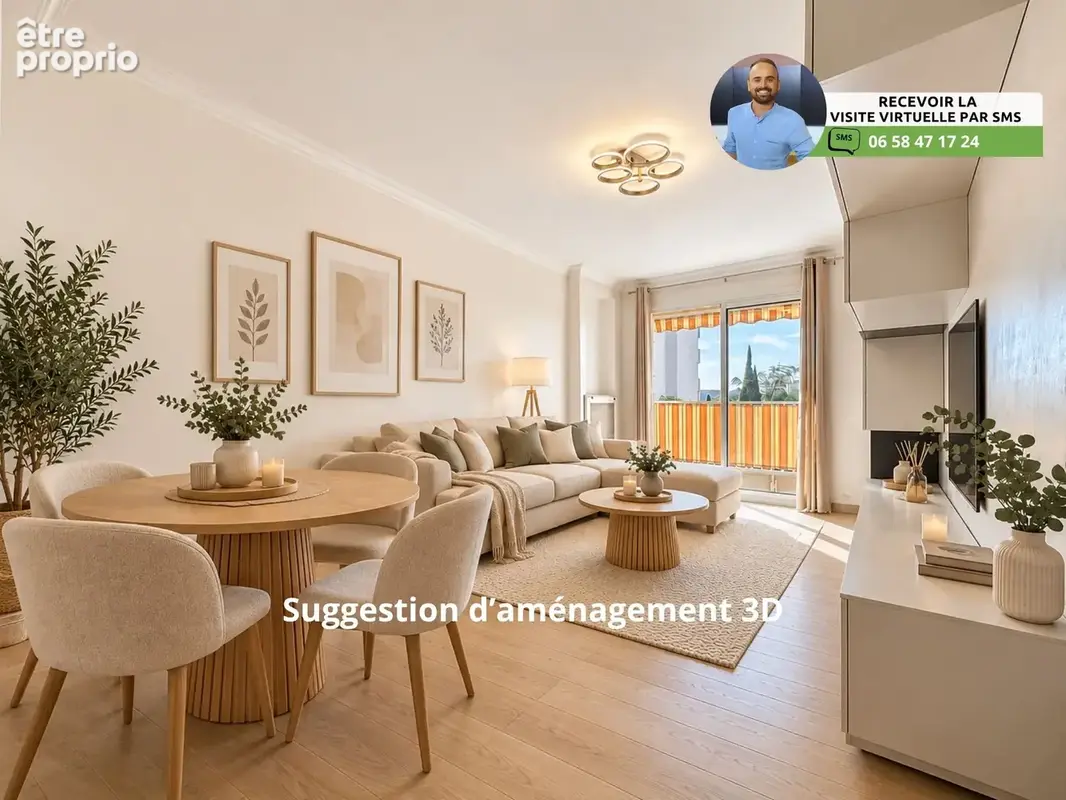 Appartement 3P à vendre à Antibes (06600) - photo 2