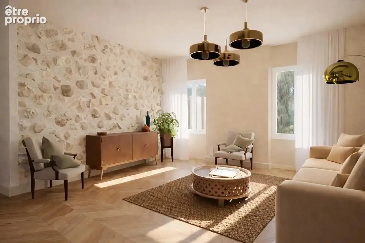 Vieil Antibes: Superbe 3 Pièces rénové - 2ème étage - Balcon - Vue dégagée - photo 2
