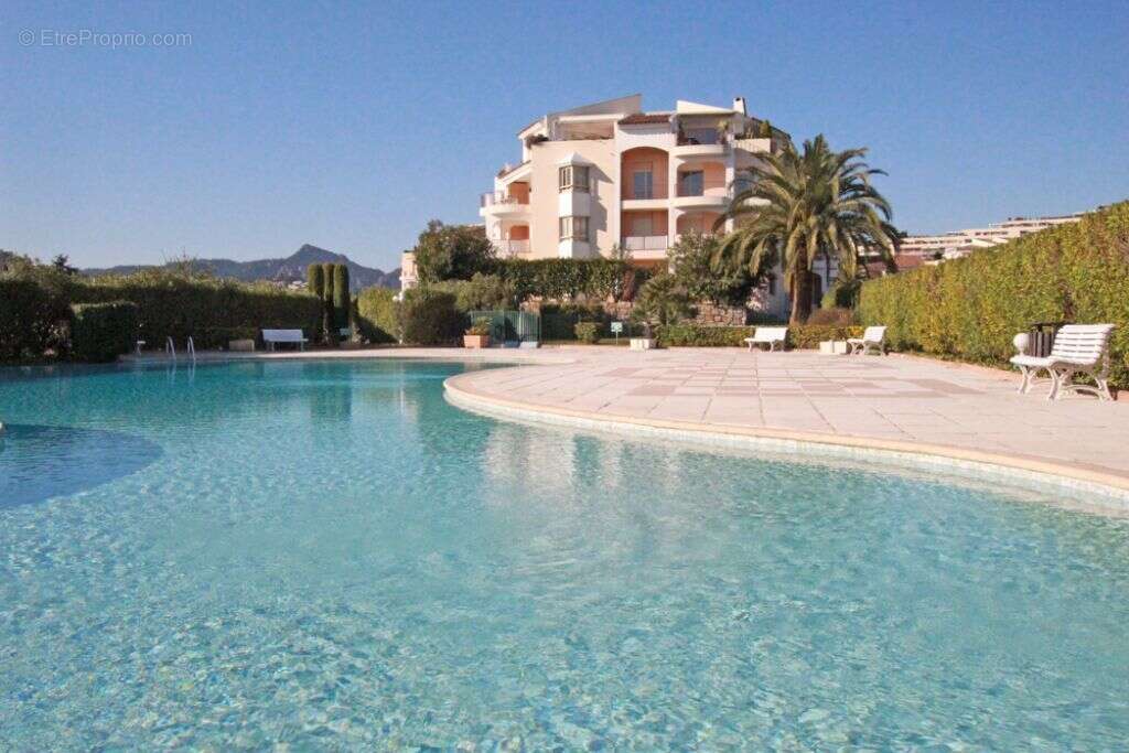 Ile cannes marina - garage et cave - lumineux - terrasse - piscine - dernier étage - photo 3