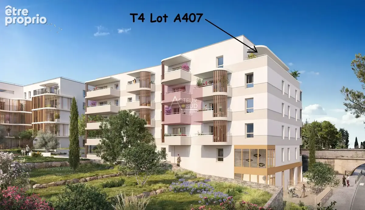 Magnifique T4 en dernier étage avec terrasse de 35m2 - photo 3