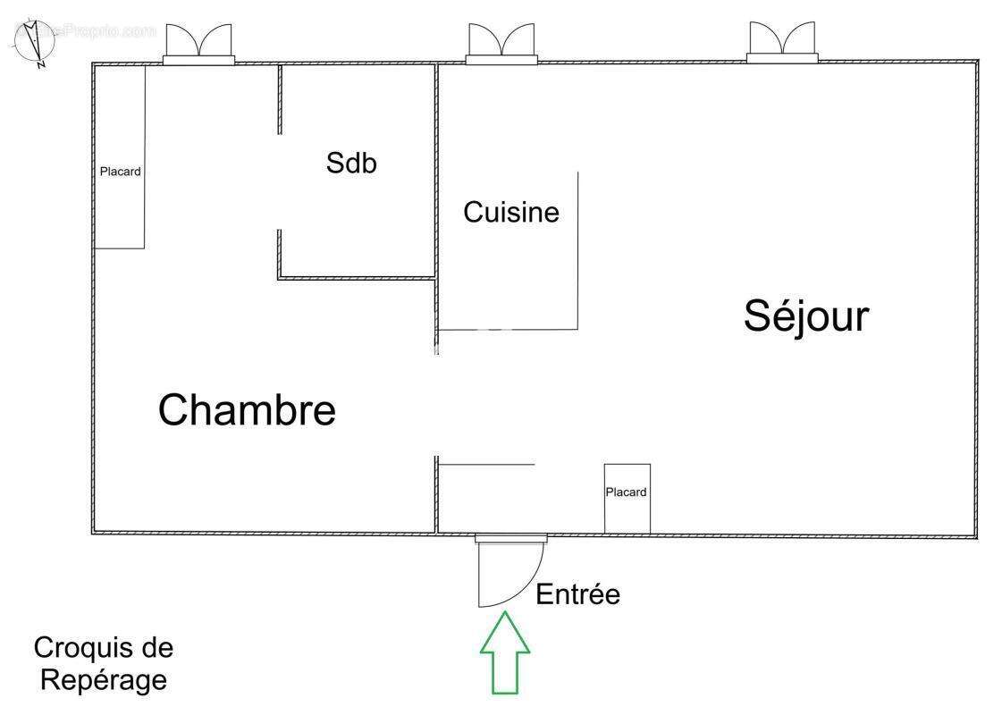 Appartement à PARIS-14E