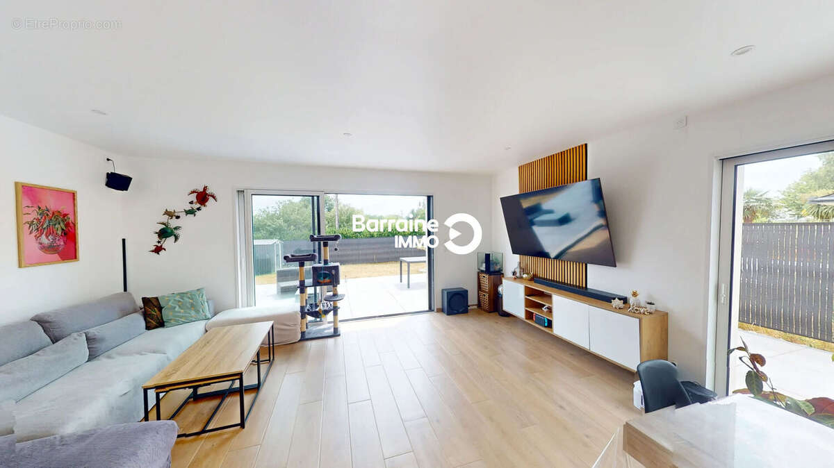 Exclusivite agence - kervignac - maison neuve avec garage et jaridn expose sud - photo 9