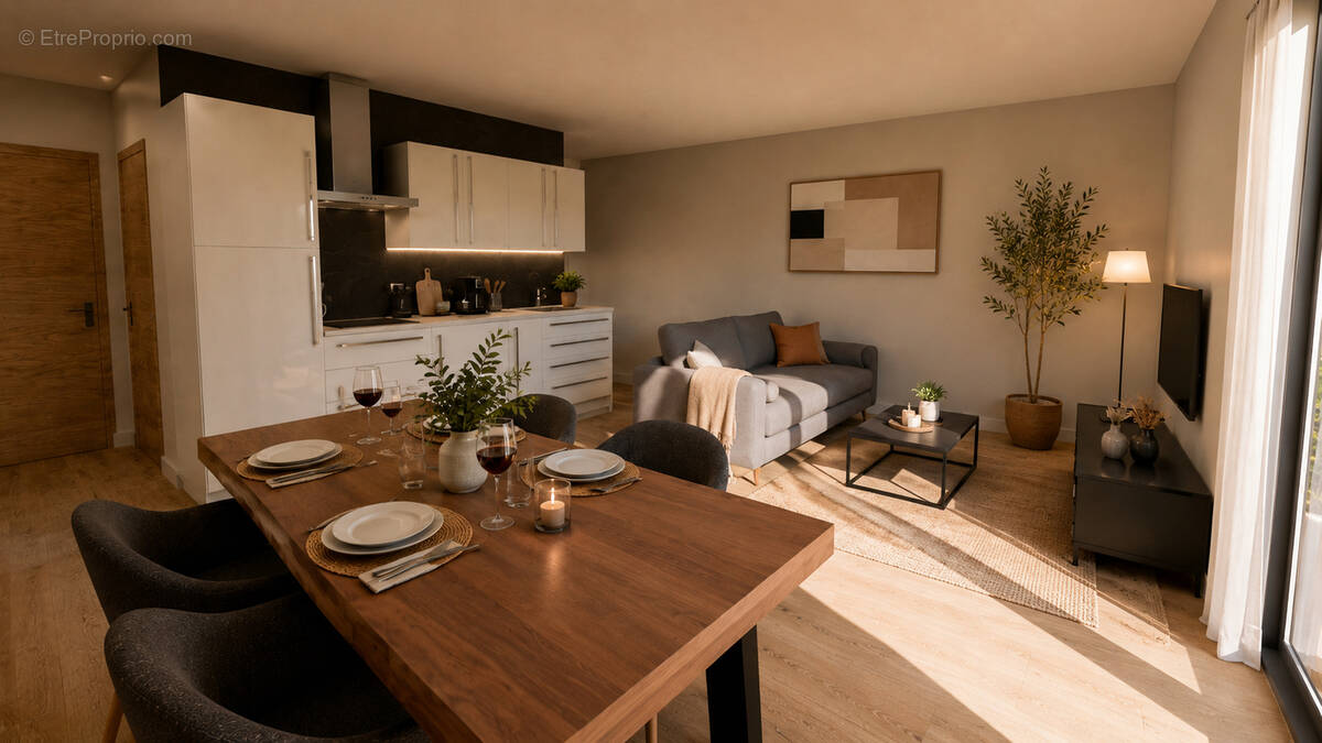 Appartement à VILLETTE-LES-DOLE