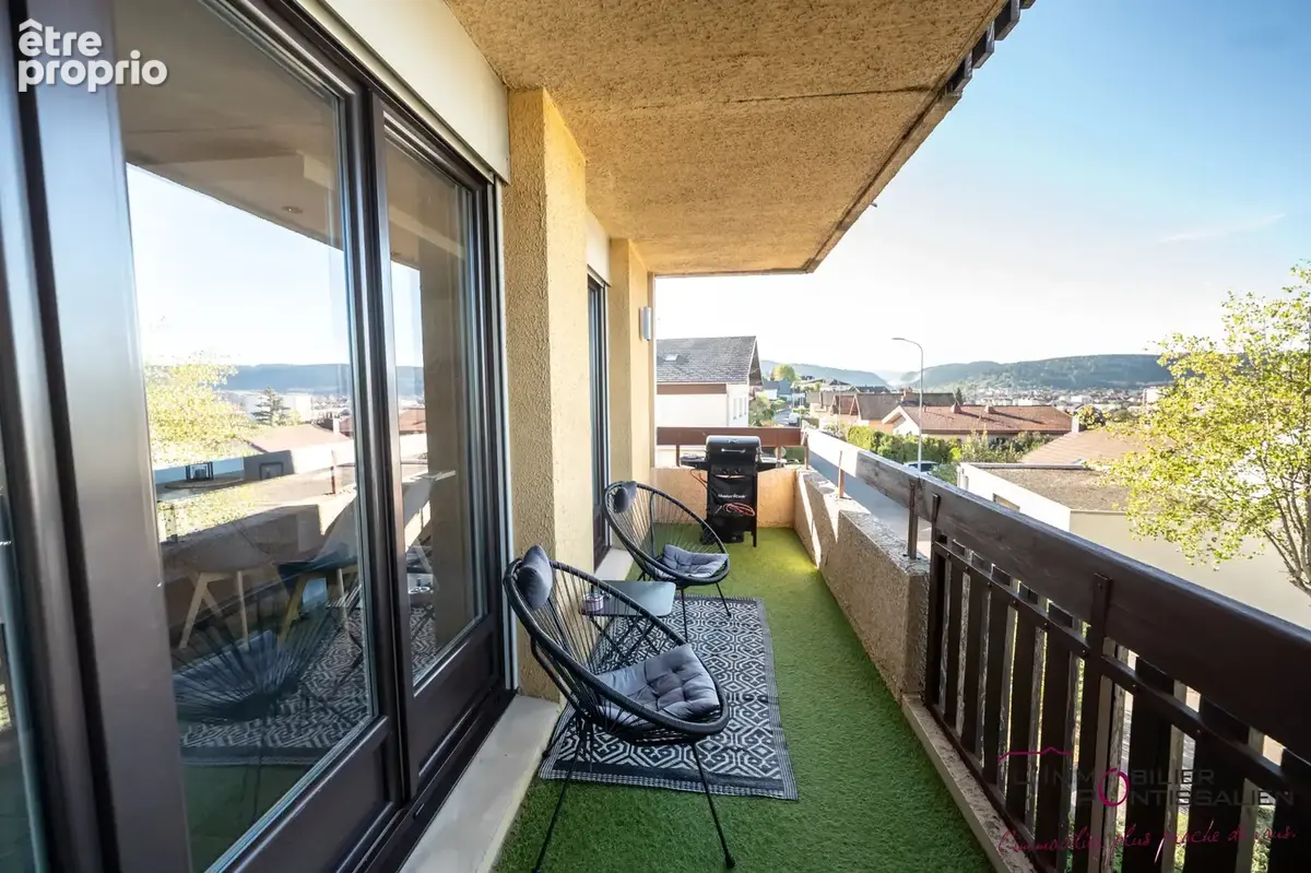 Pontarlier : appartement de type 3 - terasse, cave et garage - photo 17