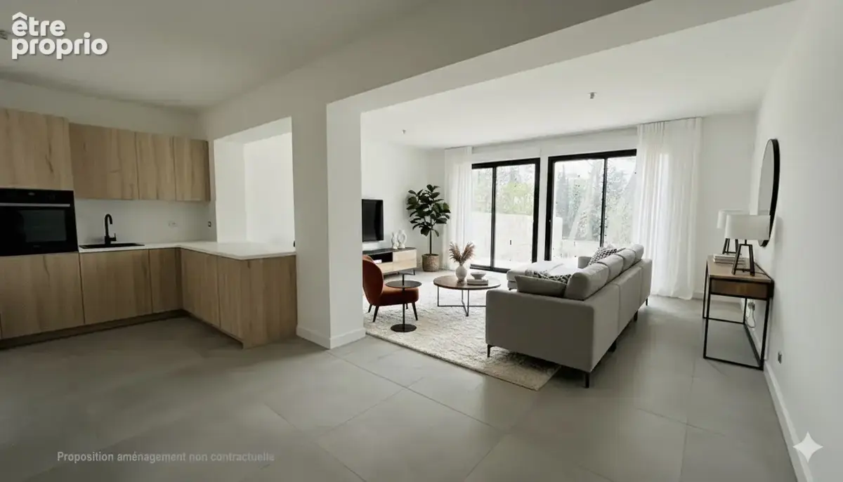 Maison T4 rénovée 88m2   Secteur prisé Jonquières   Martigues - photo 3