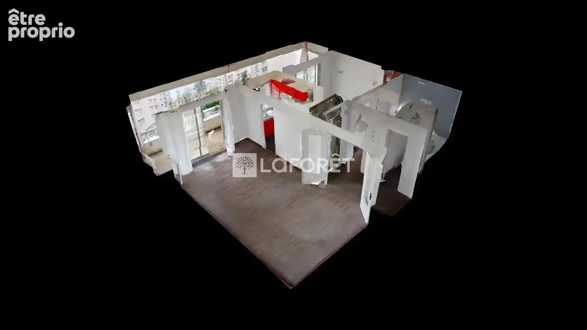 Appartement F2 46,43m² - balcon - parking - photo 8