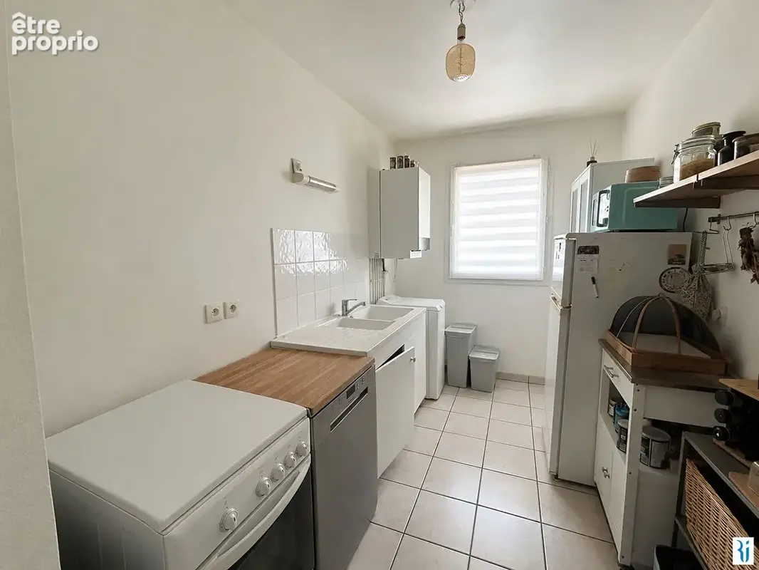 A vendre Rouen Rive Gauche F3 63m²  balcon parking - photo 5