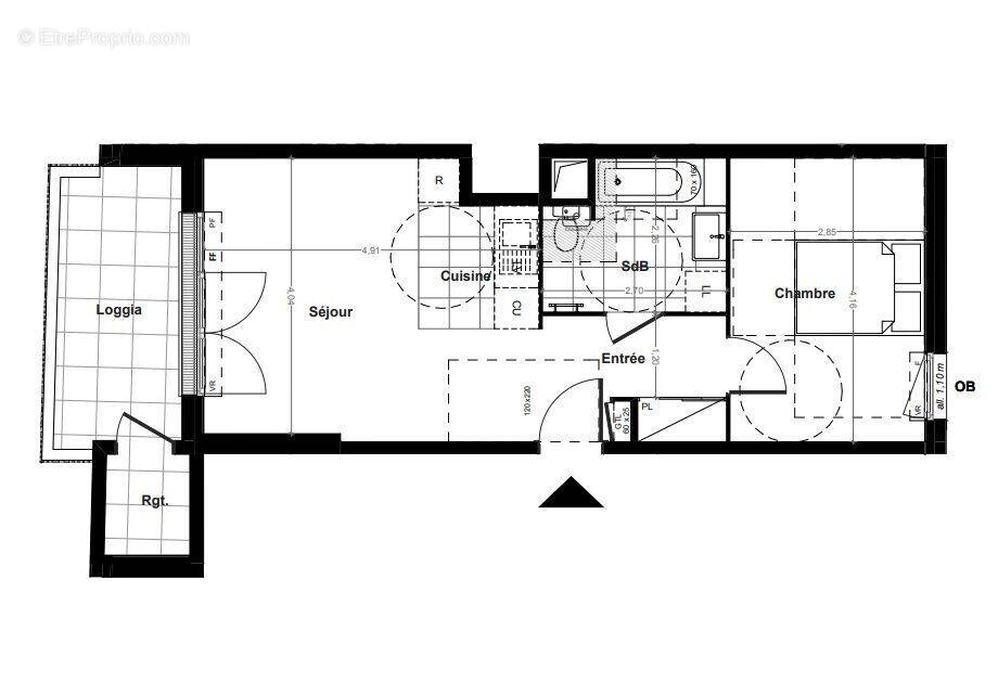 Appartement à MONTREUIL