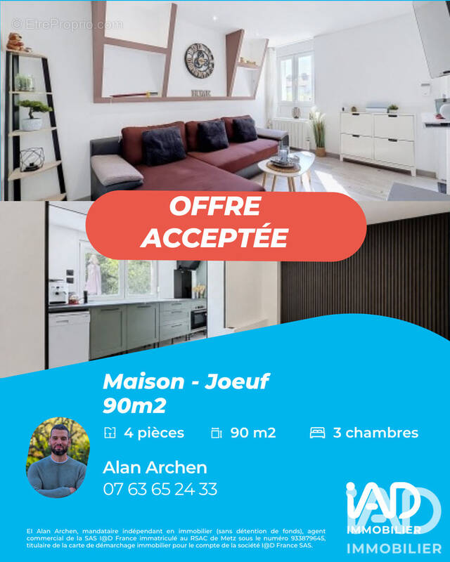 Photo 1 - Maison à JOEUF