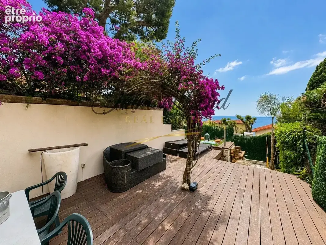Exclusif Appartement 2 Pièces Èze – avec 100 m² de terrasses, vue mer panoramique et parking privé - photo 1