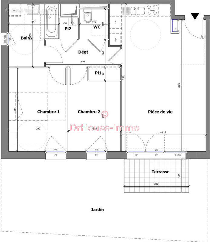 Appartement à FLEURBAIX