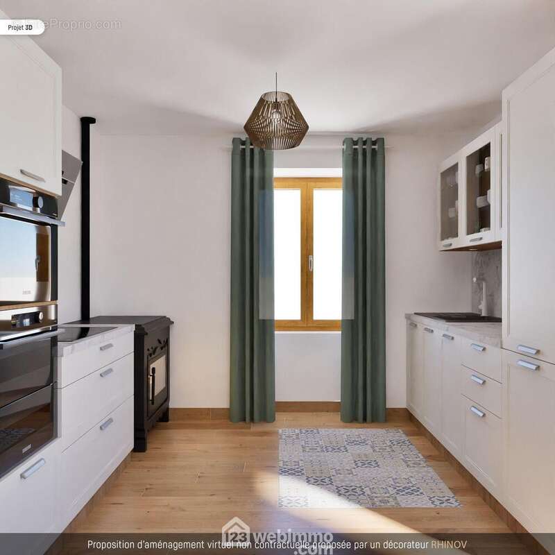 Et cuisine ouverte. - Maison à CEAUX-EN-COUHE