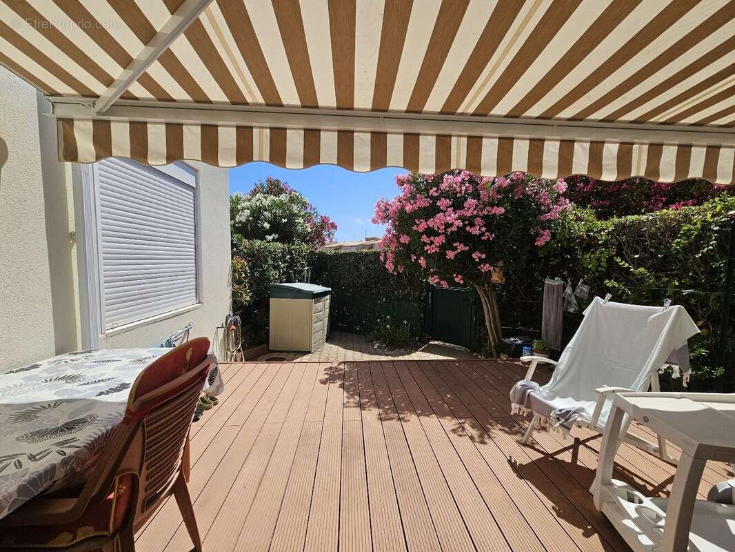 Appartement rez de jardin, devant la plage Richelieu - photo 4