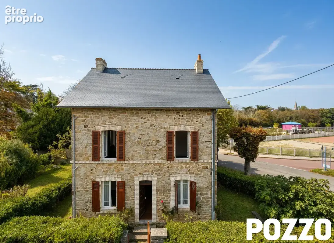 Maison barneville carteret 8 pièces - 129.5 m² - carteret - coup de coeur - pierres - maison + terrain - photo 19