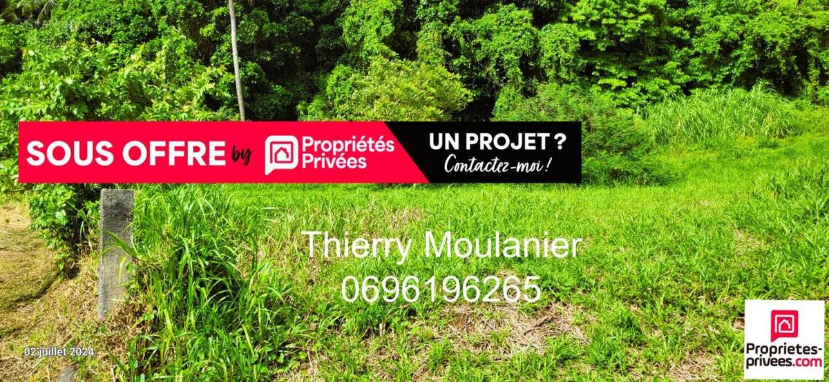 Terrain à LA TRINITE