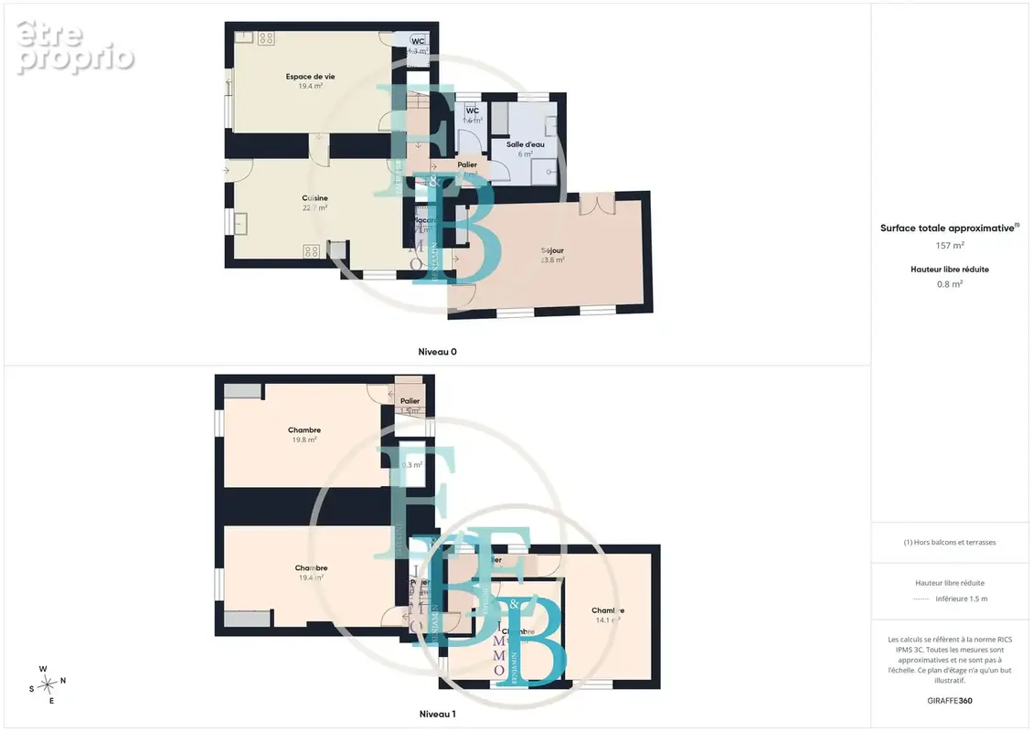 Maison en pierres de 150m² a basly - photo 21